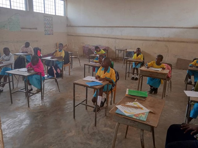 Students Working